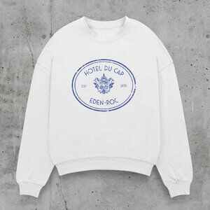 Hotel Du Cap Eden Roc Crewneck Sweatshirt White